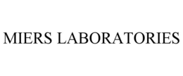 MIERS LABORATORIES trademark