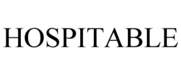 HOSPITABLE trademark