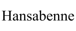HANSABENNE trademark