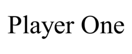 PLAYER ONE trademark