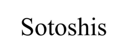 SOTOSHIS trademark