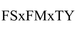 FSXFMXTY trademark