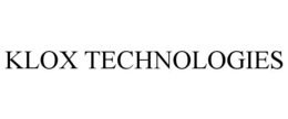 KLOX TECHNOLOGIES trademark