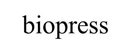 BIOPRESS trademark