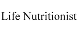 LIFE NUTRITIONIST trademark
