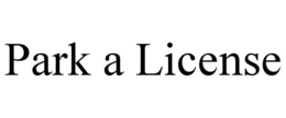 PARK A LICENSE trademark