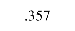 .357 trademark
