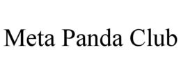 META PANDA CLUB trademark