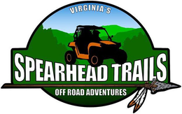 VIRGINIA'S SPEARHEADTRAILS OFF ROAD ADVENTURES trademark