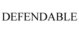 DEFENDABLE trademark