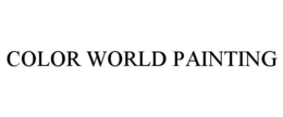 COLOR WORLD PAINTING trademark