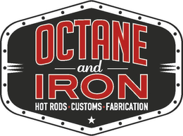 OCTANE AND IRON HOT RODS CUSTOMS FABRICATION trademark
