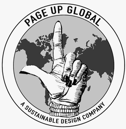 PAGE UP GLOBAL A SUSTAINABLE DESIGN COMPANY trademark
