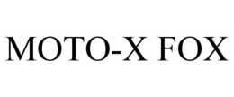 MOTO-X FOX trademark