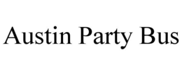 AUSTIN PARTY BUS trademark