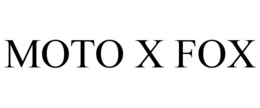 MOTO X FOX trademark