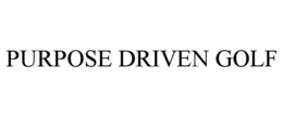 PURPOSE DRIVEN GOLF trademark