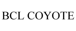 BCL COYOTE trademark