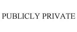 PUBLICLY PRIVATE trademark