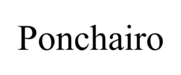 PONCHAIRO trademark