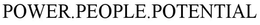 PEOPLE. POWER. POTENTIAL trademark