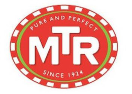 MTR PURE AND PERFECT SINCE 1924 trademark