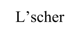 L'SCHER trademark