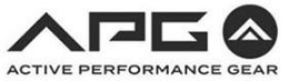 APG ACTIVE PERFORMANCE GEAR trademark
