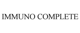 IMMUNO COMPLETE trademark