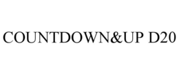 COUNTDOWN&UP D20 trademark