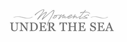 MOMENTS UNDER THE SEA trademark