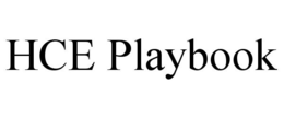HCE PLAYBOOK trademark