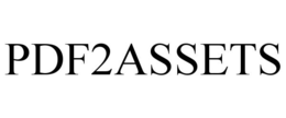 PDF2ASSETS trademark
