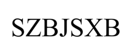 SZBJSXB trademark