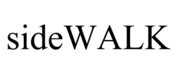SIDEWALK trademark