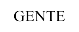 GENTE trademark