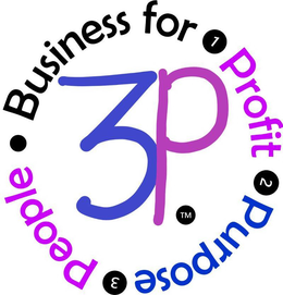 3P BUSINESS FOR 1 PROFIT 2 PURPOSE 3 PEOPLE trademark