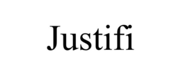 JUSTIFI trademark