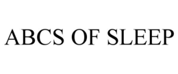 ABCS OF SLEEP trademark