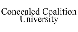 CONCEALED COALITION UNIVERSITY trademark