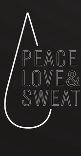 PEACE LOVE & SWEAT trademark