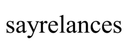 SAYRELANCES trademark