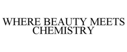 WHERE BEAUTY MEETS CHEMISTRY trademark