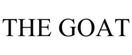 THE GOAT trademark