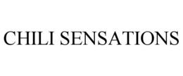 CHILI SENSATIONS trademark