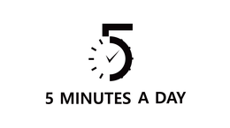 5 5 MINUTES A DAY trademark