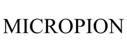 MICROPION trademark