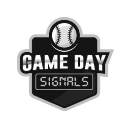 GAME DAY SIGNALS trademark