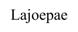 LAJOEPAE trademark