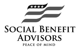SOCIAL BENEFIT ADVISORS PEACE OF MIND trademark